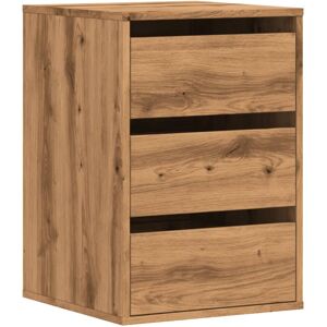 (oak, 40 x 41 x 58 cm) vidaXL Corner Chest of Drawers Storage Drawer Side Cabine (oak, 40 x 41 x 58 cm) vidaXL Corner Chest of Drawers Storage Drawer Side Cabine