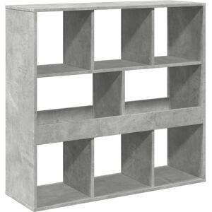 (concrete grey, 100 x 33 x 94.5 cm) vidaXL Book Cabinet/Room Divider Bookcase St (concrete grey, 100 x 33 x 94.5 cm) vidaXL Book Cabinet/Room Divider Bookcase St