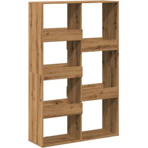(artisan oak, 100 x 33 x 155.5 cm) vidaXL Book Cabinet/Room Divider Bookcase Sto (artisan oak, 100 x 33 x 155.5 cm) vidaXL Book Cabinet/Room Divider Bookcase Sto
