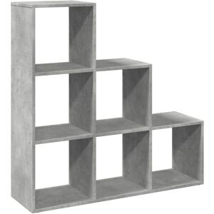 (concrete grey, 99 x 29 x 99 cm) vidaXL Room Divider Bookcase Storage Shelf Book (concrete grey, 99 x 29 x 99 cm) vidaXL Room Divider Bookcase Storage Shelf Book