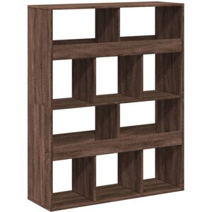 (brown oak, 100 x 33 x 125.5 cm) vidaXL Room Divider Privacy Screen Bookcase Boo (brown oak, 100 x 33 x 125.5 cm) vidaXL Room Divider Privacy Screen Bookcase Boo