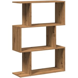 (artisan oak, 70 x 24 x 97 cm) vidaXL Room Divider Bookcase 6-Tier Shelf Bookshe (artisan oak, 70 x 24 x 97 cm) vidaXL Room Divider Bookcase 6-Tier Shelf Bookshe