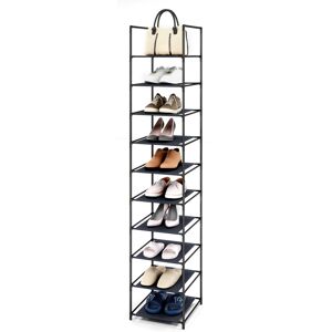 Unbranded (33x33x173cm) Metal Shoe Rack 10 Tier Shoe Storage Organizer Unbranded (33x33x173cm) Metal Shoe Rack 10 Tier Shoe Storage Organizer