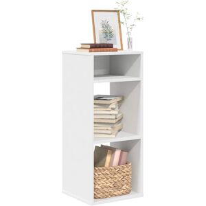 vidaXL Book Cabinet White 34x31x80 cm Engineered Wood storage cabinet vidaXL Book Cabinet White 34x31x80 cm Engineered Wood storage cabinet