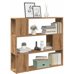 vidaXL Book Cabinet/Room Divider Artisan Oak 100x24x94 cm room divider vidaXL Book Cabinet/Room Divider Artisan Oak 100x24x94 cm room divider