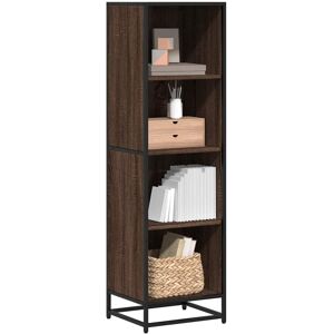 vidaXL Book Cabinet Brown Oak 40x35x139 cm Engineered Wood bookcase vidaXL Book Cabinet Brown Oak 40x35x139 cm Engineered Wood bookcase