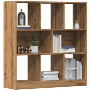 vidaXL Book Cabinet Artisan Oak 97.5x29.5x100 cm Engineered Wood bookcase vidaXL Book Cabinet Artisan Oak 97.5x29.5x100 cm Engineered Wood bookcase