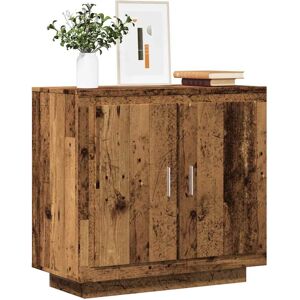vidaXL Sideboard Old Wood 80x40x75 cm Engineered Wood storage cabinet vidaXL Sideboard Old Wood 80x40x75 cm Engineered Wood storage cabinet