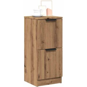 vidaXL Sideboard Artisan Oak 30x30x70 cm Engineered Wood cabinet vidaXL Sideboard Artisan Oak 30x30x70 cm Engineered Wood cabinet