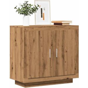 vidaXL Sideboard Artisan Oak 80x40x75 cm Engineered Wood storage cabinet vidaXL Sideboard Artisan Oak 80x40x75 cm Engineered Wood storage cabinet