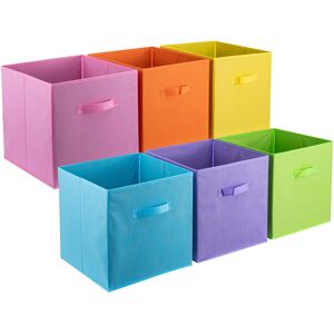 Unbranded 6X Foldable Canvas Storage Collapsible Folding Box 27x27x28cm Unbranded 6X Foldable Canvas Storage Collapsible Folding Box 27x27x28cm