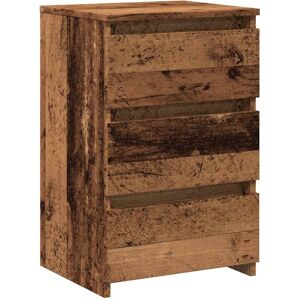 (old wood, 1 pcs) vidaXL Bed Cabinet Nightstand Side Table Storage Bed Table Eng (old wood, 1 pcs) vidaXL Bed Cabinet Nightstand Side Table Storage Bed Table Eng