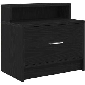 (black, 1 pcs) vidaXL Bedside Cabinet with Drawer Concrete Grey 51x31x47 cm beds (black, 1 pcs) vidaXL Bedside Cabinet with Drawer Concrete Grey 51x31x47 cm beds