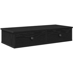 (black, 80 x 31 x 17 cm) vidaXL Wall Shelf with Drawers White 60x25x15 cm Engine (black, 80 x 31 x 17 cm) vidaXL Wall Shelf with Drawers White 60x25x15 cm Engine