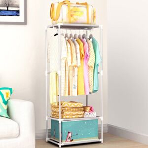 Unbranded Clothes Rail Bedroom Open Wardrobe Stand Storage Rack Shoe Shelves Unbranded Clothes Rail Bedroom Open Wardrobe Stand Storage Rack Shoe Shelves