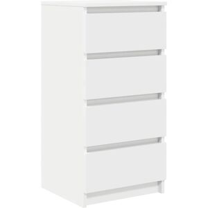 vidaXL Sideboard White 37.5x35x76 cm Engineered Wood storage cabinet vidaXL Sideboard White 37.5x35x76 cm Engineered Wood storage cabinet