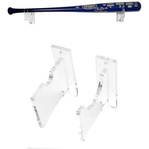 Unbranded Baseball Bat Wall Mount Display Rack Holder Stand, Clear Acrylic Baseball Bat Ho Unbranded Baseball Bat Wall Mount Display Rack Holder Stand, Clear Acrylic Baseball Bat Ho