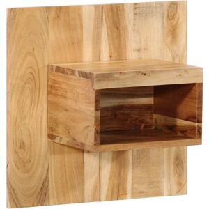 (Solid acacia wood, 50x27x50 cm/ 1 pcs) vidaXL Bedside Cabinet Nightstand Bed Ca (Solid acacia wood, 50x27x50 cm/ 1 pcs) vidaXL Bedside Cabinet Nightstand Bed Ca
