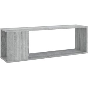 vidaXL Grey Sonoma Engineered Wood TV Cabinet - Modern TV Stand with Spacious Sh vidaXL Grey Sonoma Engineered Wood TV Cabinet - Modern TV Stand with Spacious Sh