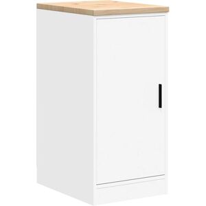 (white, 40 x 51 x 85 cm/ 1 pcs) vidaXL Garage Storage Cabinet Solid Wood Pine ca (white, 40 x 51 x 85 cm/ 1 pcs) vidaXL Garage Storage Cabinet Solid Wood Pine ca