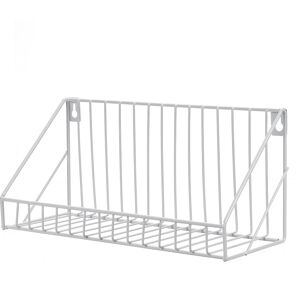 GreenZech (White) Vintage Creative Wall Storage Rack Industrial Style Iron Shelf Holder Di GreenZech (White) Vintage Creative Wall Storage Rack Industrial Style Iron Shelf Holder Di