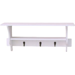 GreenZech Wall Mounted PVC Wooden Shelves Holder Household Display Storage Rack Organizer GreenZech Wall Mounted PVC Wooden Shelves Holder Household Display Storage Rack Organizer