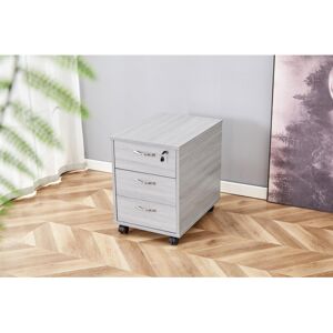 KOSY KOALA Grey Bedside Table Cabinet Bedroom Furniture Nightstand 3 Drawer KOSY KOALA Grey Bedside Table Cabinet Bedroom Furniture Nightstand 3 Drawer