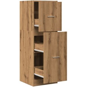 vidaXL Oak Apothecary Cabinet - 40x41x118 cm - Wooden Storage Furniture vidaXL Oak Apothecary Cabinet - 40x41x118 cm - Wooden Storage Furniture