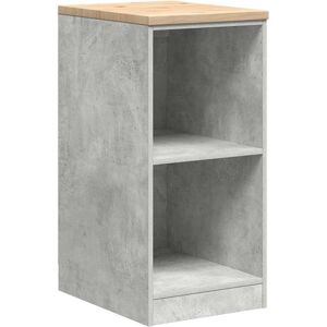 vidaXL Garage Storage Cabinet Betongrau Pine Robust - Storage Cabinet vidaXL Garage Storage Cabinet Betongrau Pine Robust - Storage Cabinet