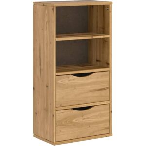 vidaXL Side Cabinet with Drawers ODDA 40x24x79 cm Solid Wood Pine cabinet vidaXL Side Cabinet with Drawers ODDA 40x24x79 cm Solid Wood Pine cabinet
