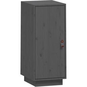 (Grey) vidaXL Solid Wood Pine Sideboard Side Cabinet Home Organiser Multi Colour (Grey) vidaXL Solid Wood Pine Sideboard Side Cabinet Home Organiser Multi Colour