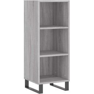 (grey sonoma) vidaXL Sideboard Highboard Cupboard Side Cabinet Brown Oak Enginee (grey sonoma) vidaXL Sideboard Highboard Cupboard Side Cabinet Brown Oak Enginee