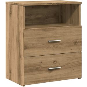 (artisan oak, 1 pcs) vidaXL Bed Cabinet Bedside Cabinet Storage Cabinet Nightsta (artisan oak, 1 pcs) vidaXL Bed Cabinet Bedside Cabinet Storage Cabinet Nightsta