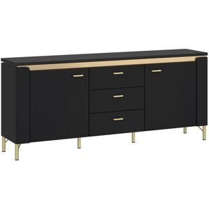 Höffner Lazio TV Lowboard - schwarz - 155cm Höffner Lazio TV Lowboard - schwarz - 155cm