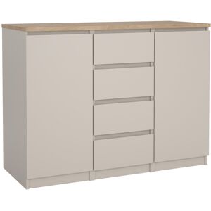 Furniture To Go Naia Sideboard 4 Drawers 2 Doors in Cashmere Jackson Hickory Furniture To Go Naia Sideboard 4 Drawers 2 Doors in Cashmere Jackson Hickory