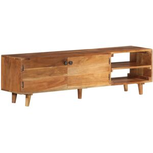 vidaXL Solid Wood Acacia TV Cabinet with Honey Finish Sideboard TV Stand vidaXL Solid Wood Acacia TV Cabinet with Honey Finish Sideboard TV Stand