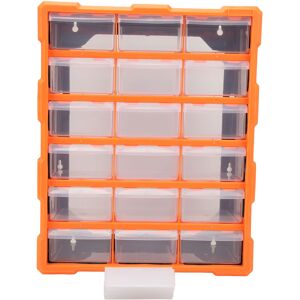 Unbranded Drawer Type Parts Box 18 Drawers Transparent Large Unbranded Drawer Type Parts Box 18 Drawers Transparent Large