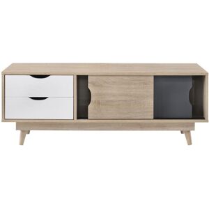 Timber Art Design UK Modern TV Stand Cabinet with 2 Doors & 2 Drawers – Sonoma Oak Timber Art Design UK Modern TV Stand Cabinet with 2 Doors & 2 Drawers – Sonoma Oak