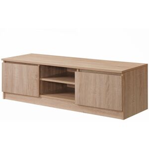 Timber Art Design UK 120cm Sonoma Oak TV Cabinet with 2 Doors and 2 Open Shelves – Modern Media Stora Timber Art Design UK 120cm Sonoma Oak TV Cabinet with 2 Doors and 2 Open Shelves – Modern Media Stora