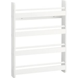 SoBuy® KMB08-K-W, Wall Mounted 4 Tiers Children Bookcase Storage Shelf SoBuy® KMB08-K-W, Wall Mounted 4 Tiers Children Bookcase Storage Shelf