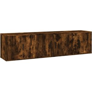 VidaXL 3 Piece TV Cabinet Set-TV Stand-Television Unit Smoked Oak Engineered Wood 32191 VidaXL 3 Piece TV Cabinet Set-TV Stand-Television Unit Smoked Oak Engineered Wood 32191