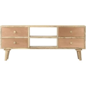 VidaXL TV Cabinet-TV Stand-Television Unit 110x30x45 cm Solid Mango Wood 816693 VidaXL TV Cabinet-TV Stand-Television Unit 110x30x45 cm Solid Mango Wood 816693