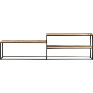VidaXL TV Cabinet-TV Stand-Television Unit 180x30x50 cm Rough Mango Wood 196169 VidaXL TV Cabinet-TV Stand-Television Unit 180x30x50 cm Rough Mango Wood 196169