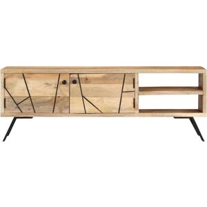 VidaXL TV Cabinet-TV Stand-Television Unit 110x30x40 cm Solid Mango Wood 999103 VidaXL TV Cabinet-TV Stand-Television Unit 110x30x40 cm Solid Mango Wood 999103