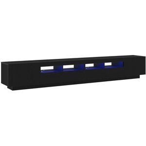 VidaXL TV Cabinet 3 pcs-TV Stand-Television Unit Black 260 x 35 x 40 cm Engineered wood VidaXL TV Cabinet 3 pcs-TV Stand-Television Unit Black 260 x 35 x 40 cm Engineered wood