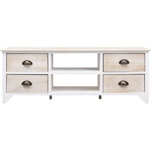 VidaXL TV Cabinet-TV Stand-Television Unit 108x30x40 cm Solid Paulownia Wood 150587 VidaXL TV Cabinet-TV Stand-Television Unit 108x30x40 cm Solid Paulownia Wood 150587