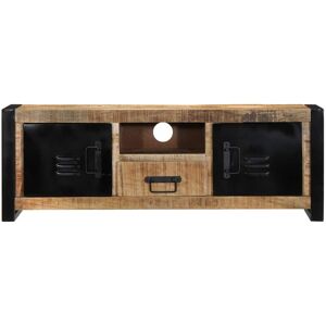 VidaXL TV Cabinet-TV Stand-Television Unit 100x30x35 cm Solid Rough Wood Mango 990004 VidaXL TV Cabinet-TV Stand-Television Unit 100x30x35 cm Solid Rough Wood Mango 990004