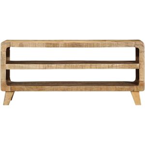 VidaXL TV Cabinet-TV Stand-Television Unit 105x46x32 cm Solid Wood Rough Mango 924497 VidaXL TV Cabinet-TV Stand-Television Unit 105x46x32 cm Solid Wood Rough Mango 924497