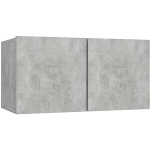 VidaXL Hanging TV Cabinet-TV Stand-Television Unit Concrete Grey 60x30x30 cm 373507 VidaXL Hanging TV Cabinet-TV Stand-Television Unit Concrete Grey 60x30x30 cm 373507