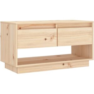 VidaXL TV Cabinet-TV Stand-Television Unit 74x34x40 cm Solid Wood Pine 381400 VidaXL TV Cabinet-TV Stand-Television Unit 74x34x40 cm Solid Wood Pine 381400